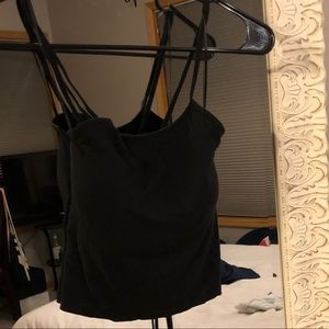 Fabletics Lace Up Crop Top